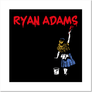 ryan adams and the paint girl Posters and Art